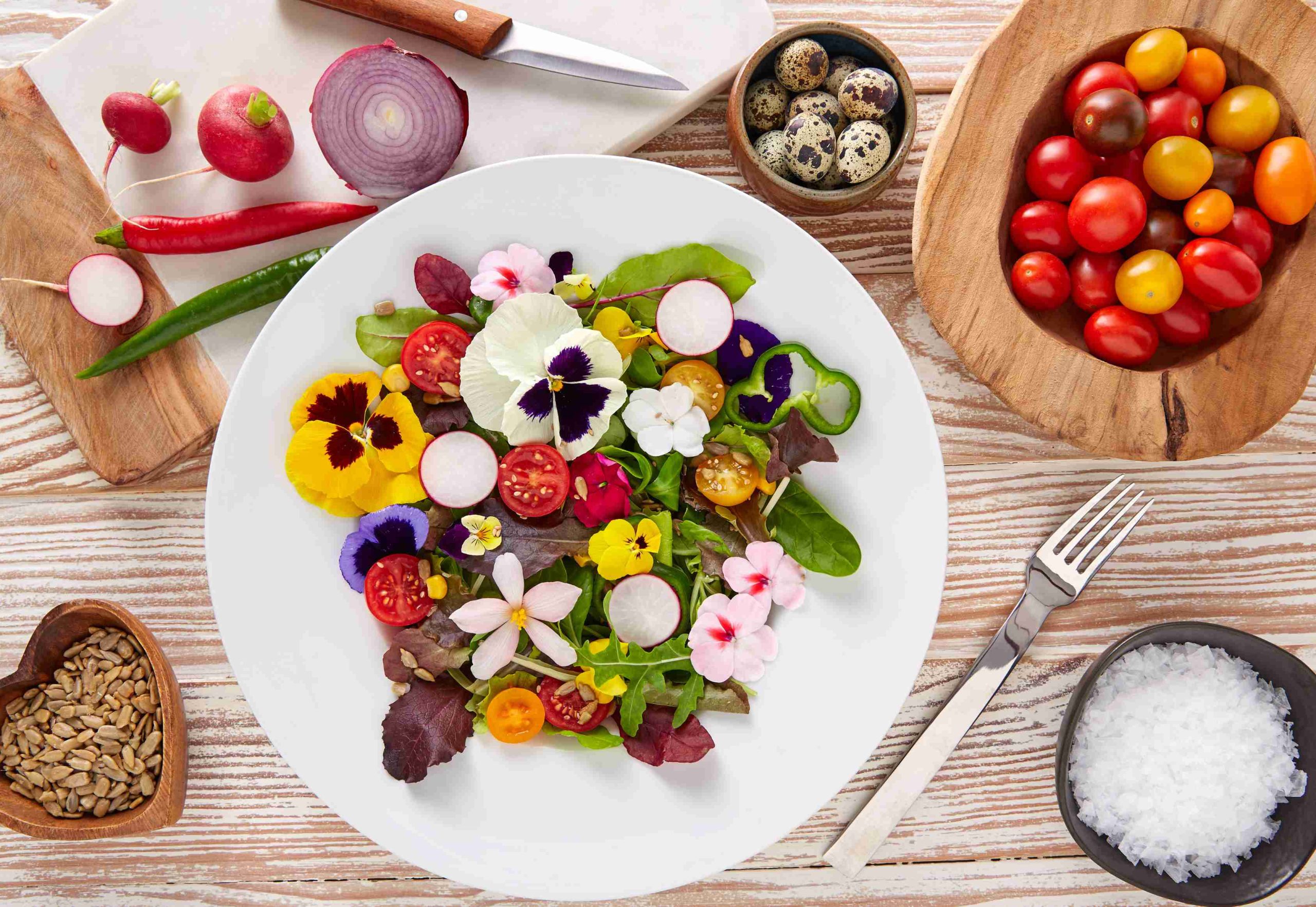 How to grow and use edible flowers in your garden