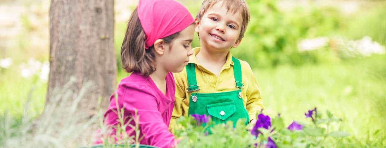 Gardening with kids