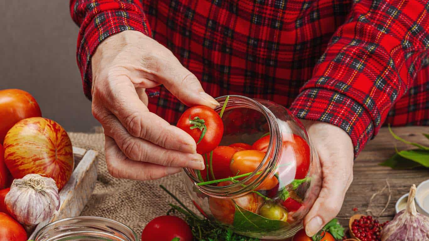 canning harvest